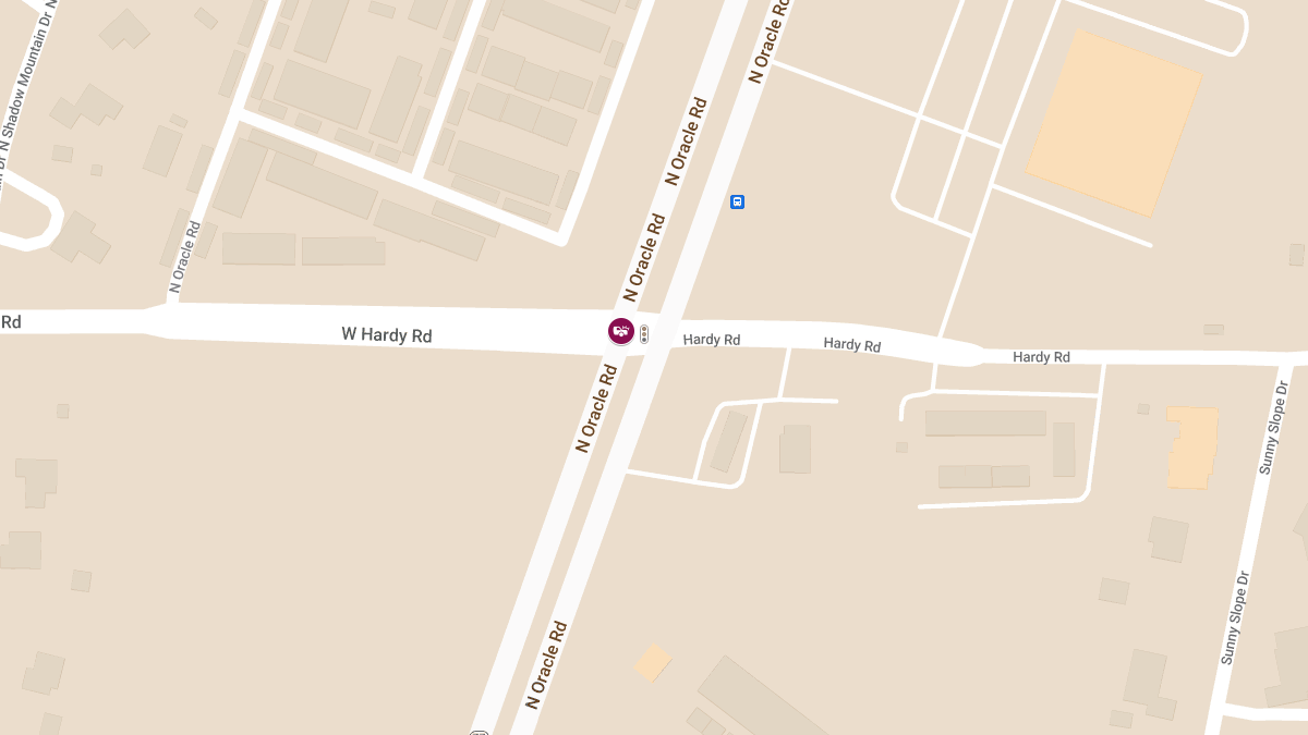 Traffic Incident at N Oracle Rd & E Hardy Rd