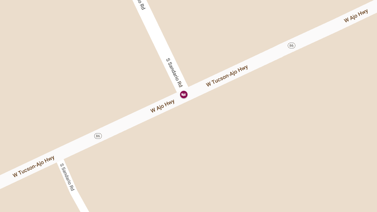 Traffic Incident at S Sandario Rd & W Ajo Hwy