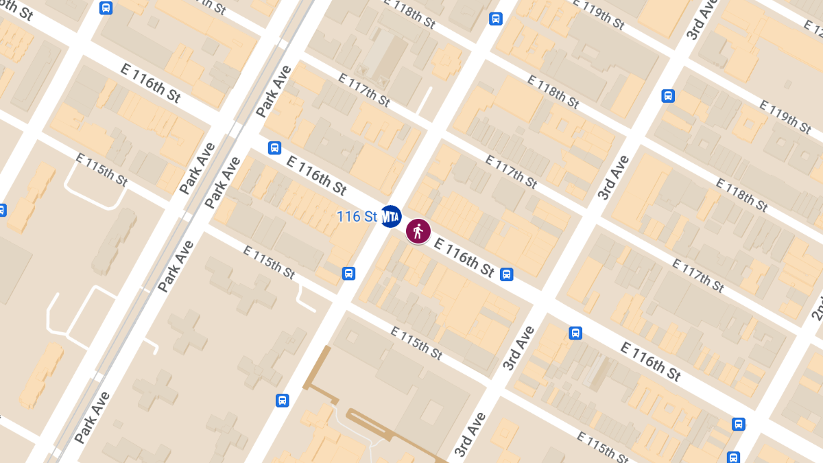 Train Strikes Pedestrian at 116th St Station on 6 Line