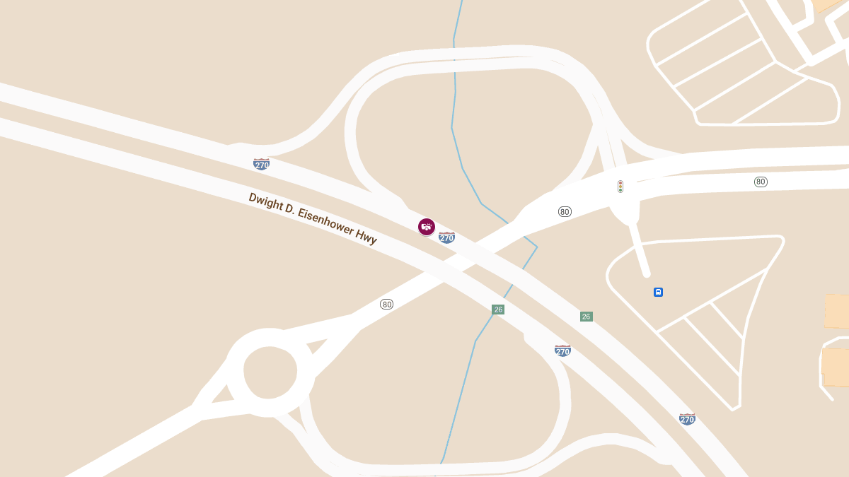 Truck Crash on I-270 NB Past MD-80 Causes Injuries and Major Delays