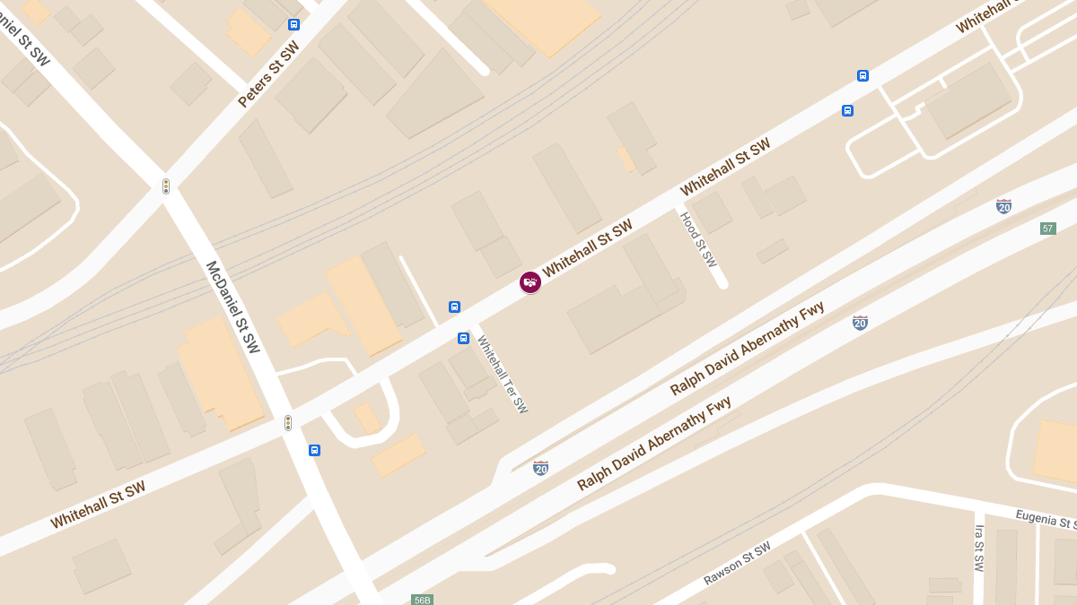 Two-Car Accident at 490 Whitehall St SW Leads to Injuries