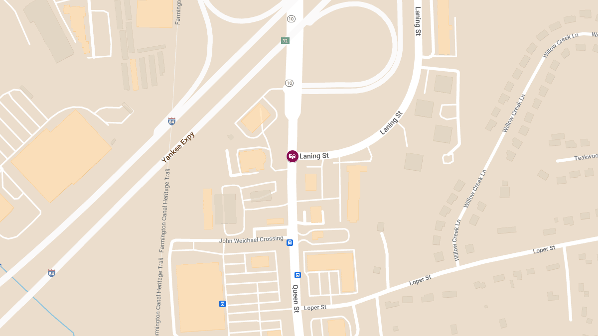Two-Car Accident with Injuries at Queen St & Laning St
