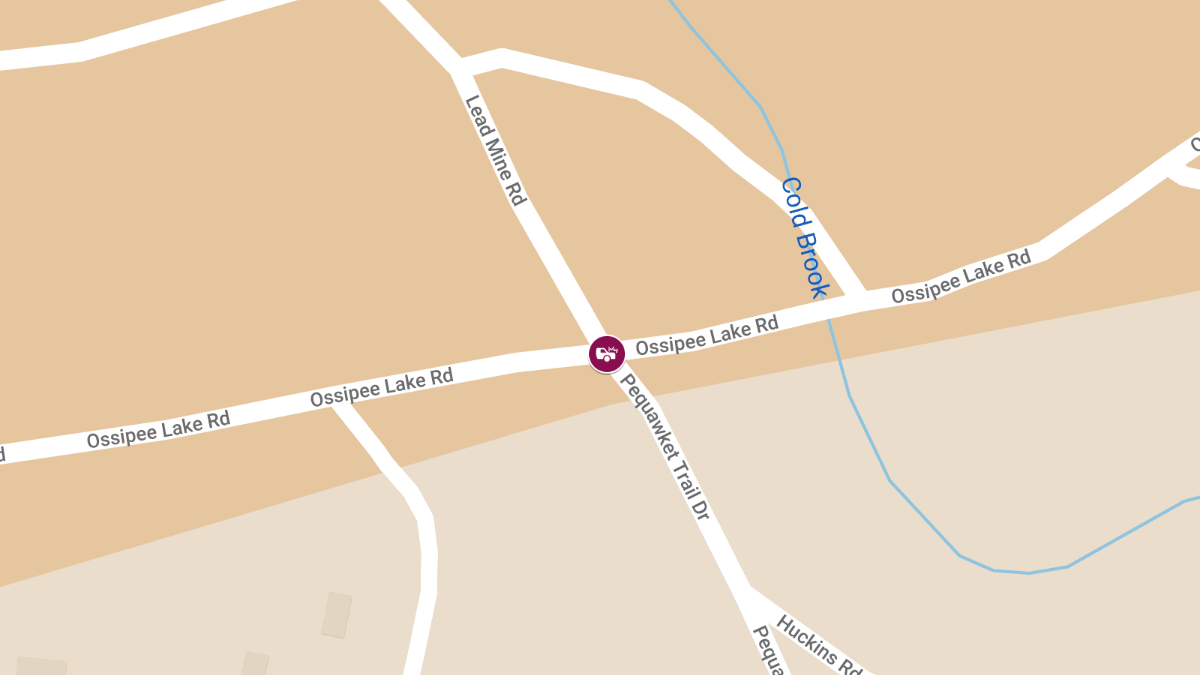 Two-Car Collision at Ossipee Lake Rd & Pequawket Trail Injures Two