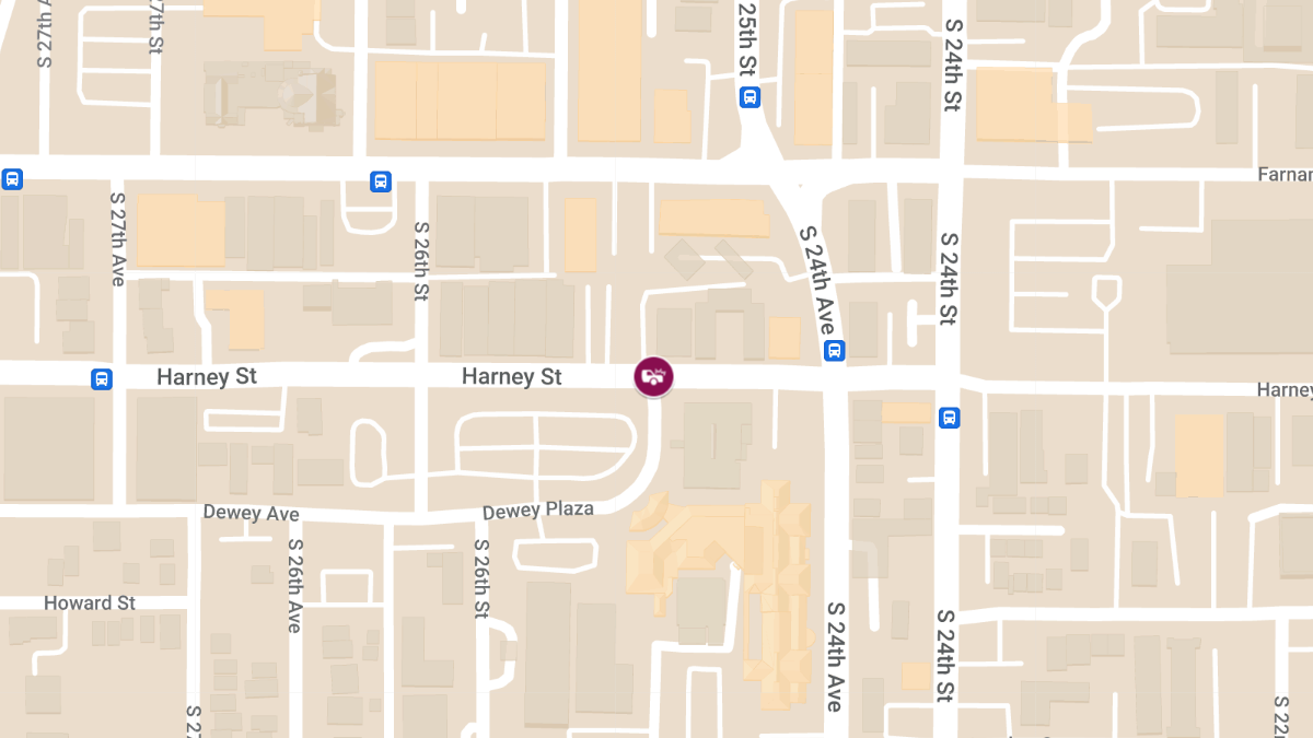 Two-Car Crash Reported at 25th and Harney Street