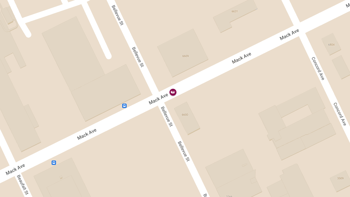 Two-Car Crash with Injuries at Mack Ave and Bellevue St