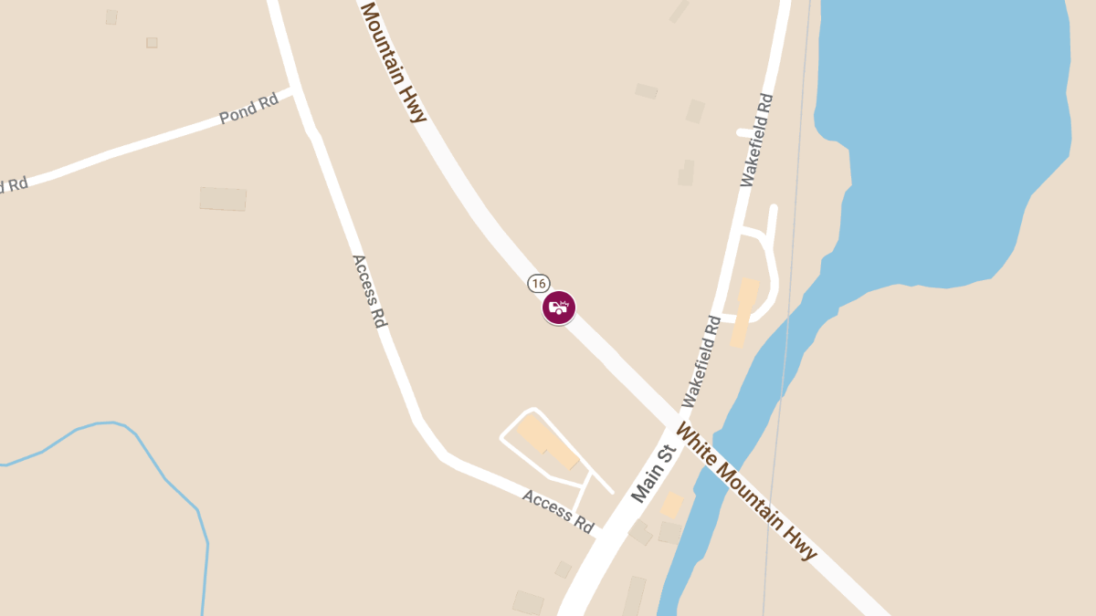 Two-Car Motor Vehicle Accident on Route 16 Near Wakefield Rd
