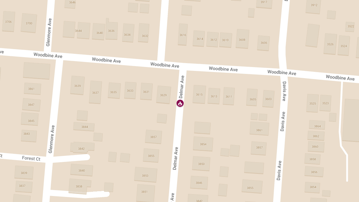 Two Children Hospitalized After Overnight House Fire on Delmar Ave