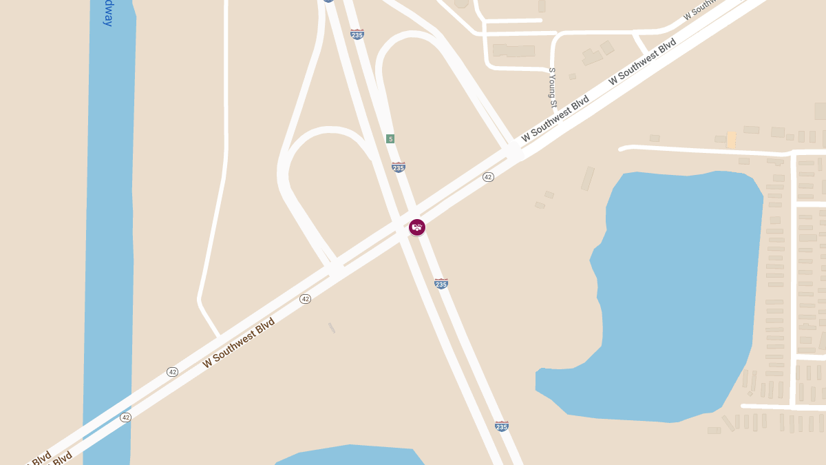 Two Dead in Crash on K-42 and I-235