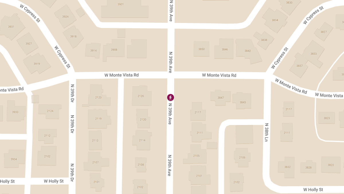 Two Injured, One Critically, in Hit-and-Run Crash Near 39th Ave and Monte Vista Rd