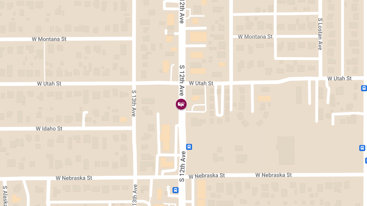 Two Injured in Crash Involving Nissan Altima and Chevrolet SUV on S 12th Ave