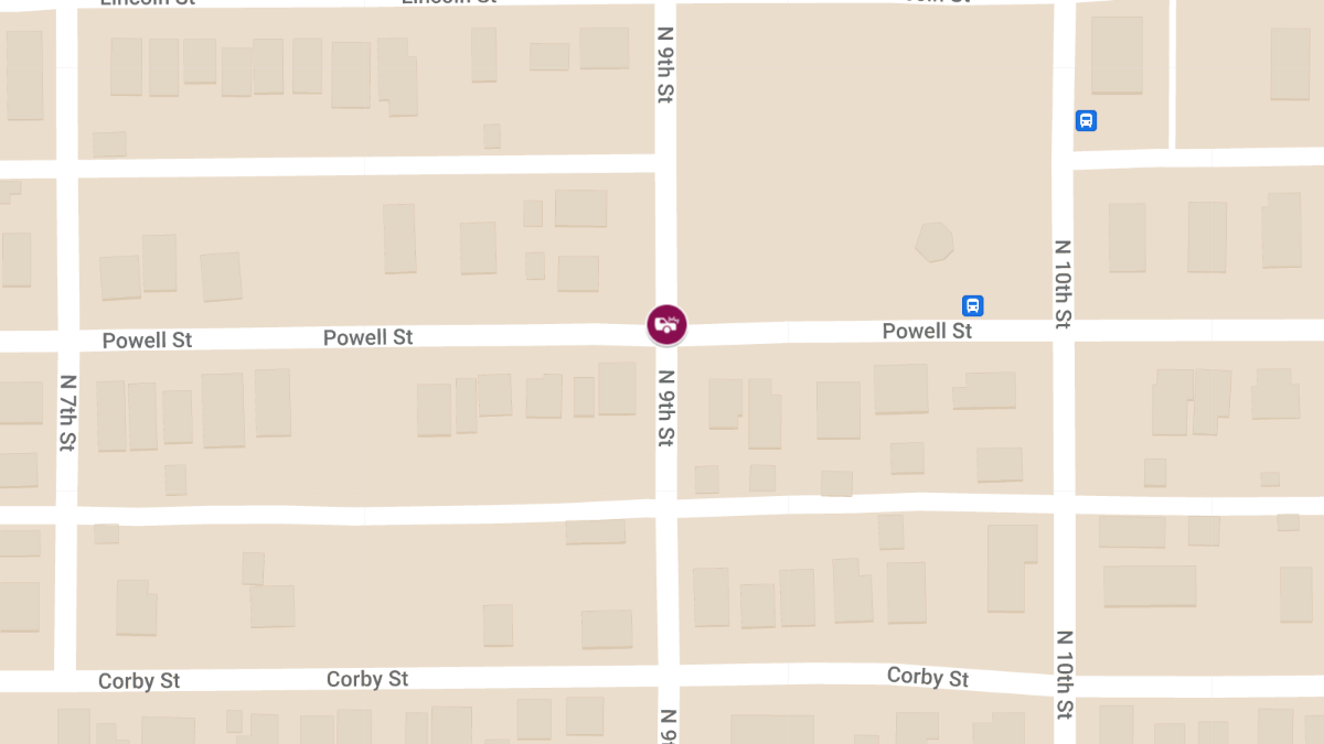 Two Injured in Crash at 9th St & Powell St