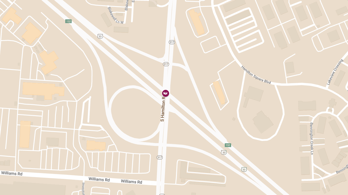 Two Injured in Crash on S Hamilton Rd at US-33