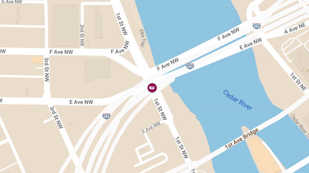 Two Injured in Rear-End Crash on Hwy 57 at First St Bridge