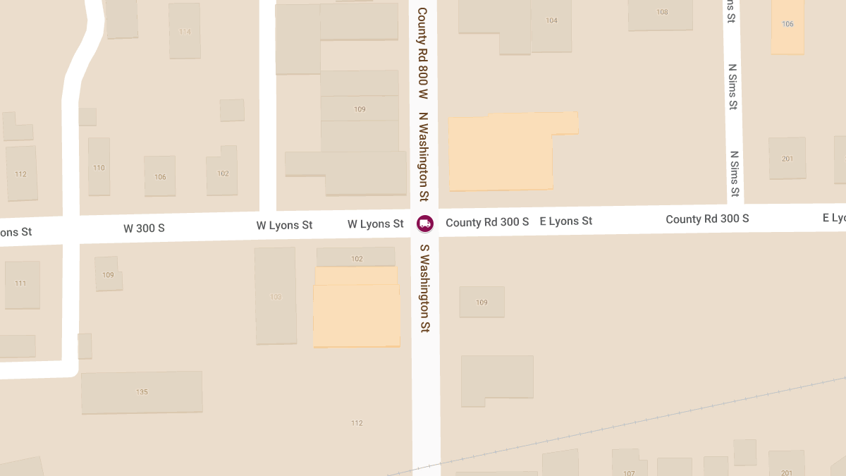Two Injured in Semi-Truck and Passenger Vehicle Collision at Washington St & Lyons St
