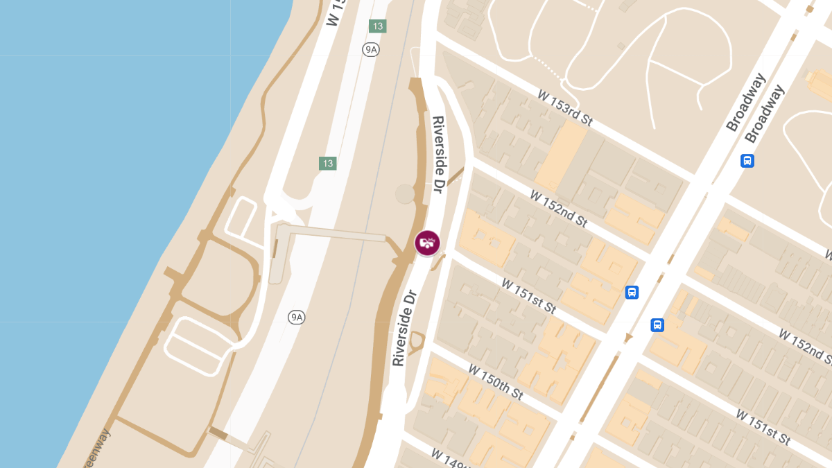 Two Injured in Vehicle Collision at W 151st St & Riverside Dr