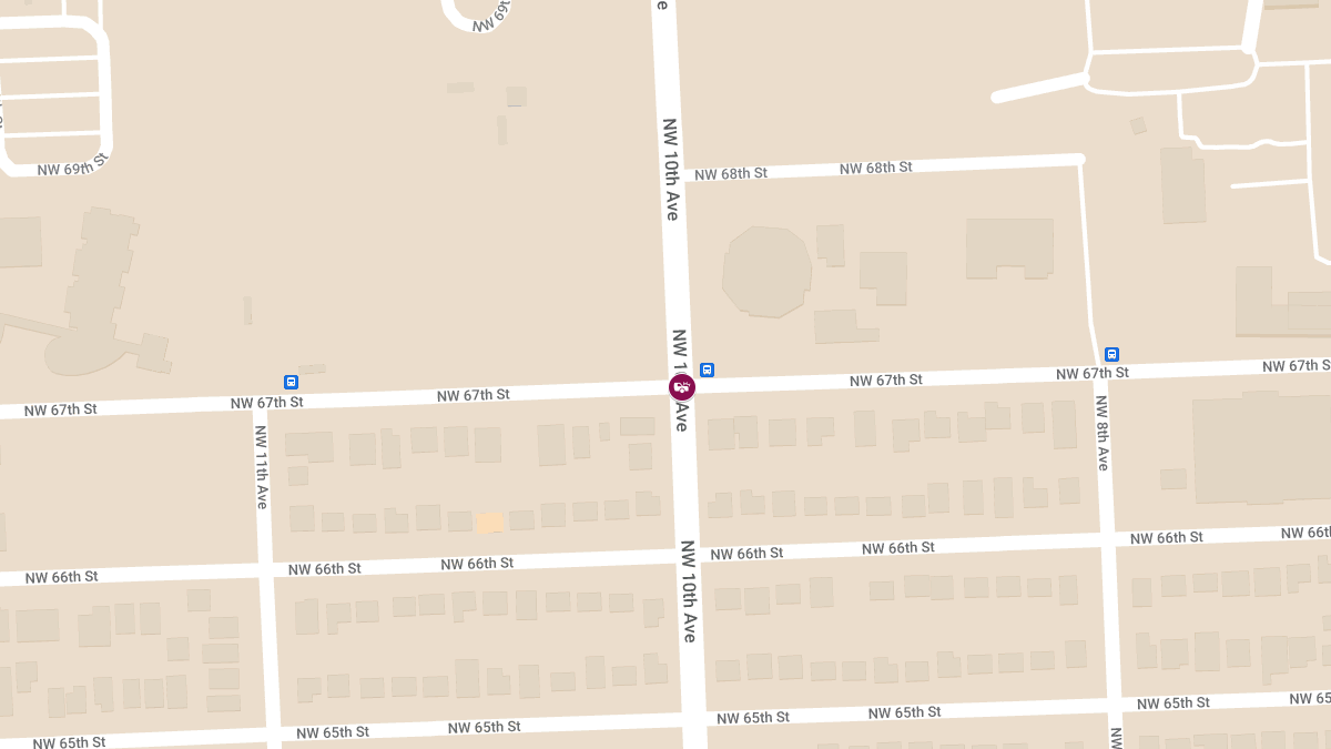 Two Officers Injured in Crash at NW 10th Ave & NW 67th St