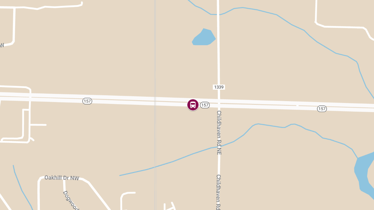 Two Students Hospitalized After School Bus Crash on Hwy 157