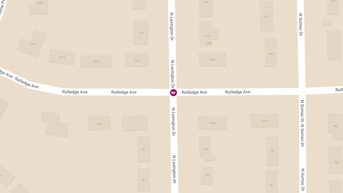 Two-Vehicle Accident Causes Blockage at Lexington & Rutledge