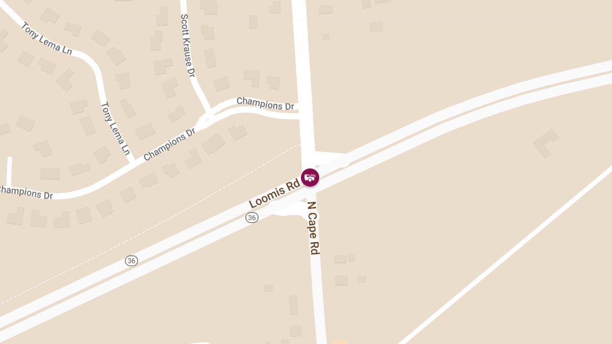 Two-Vehicle Accident at Hwy 36 and Hwy 45