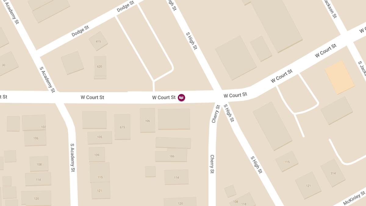 Two-Vehicle Accident in Walgreens Parking Lot on W Court St