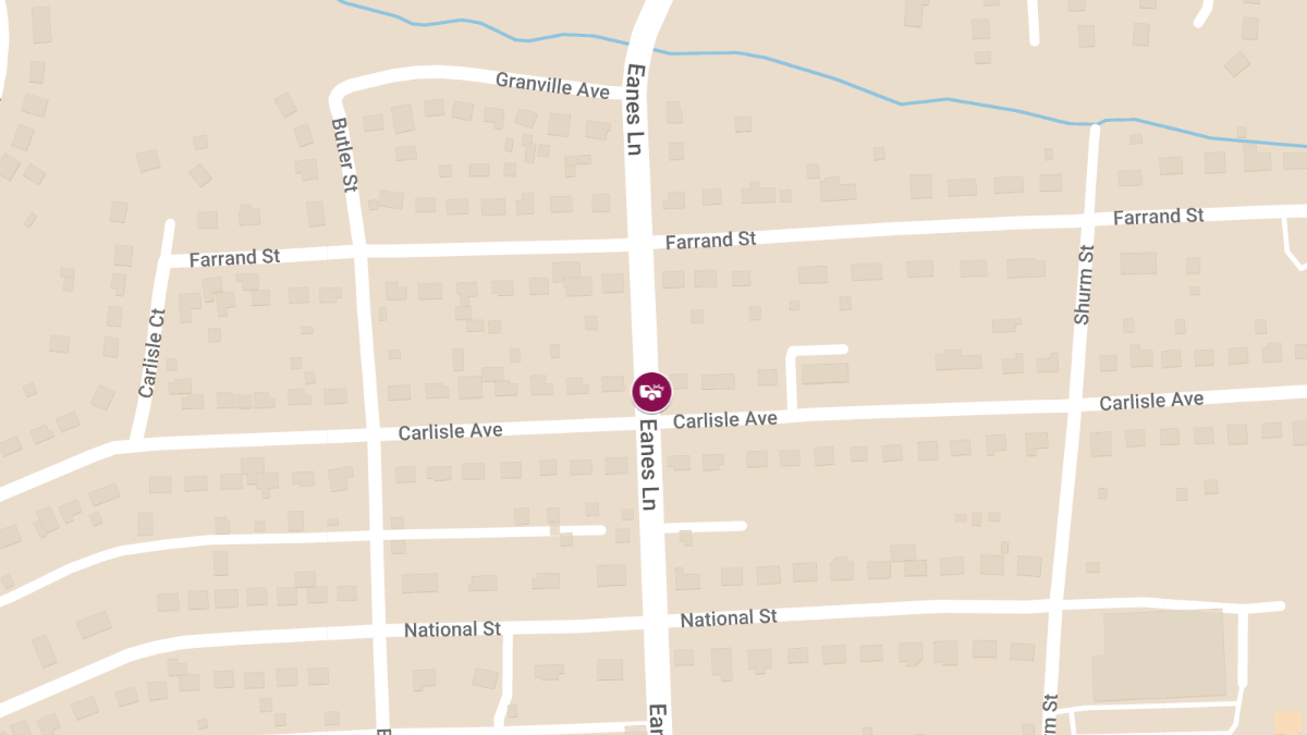 Two-Vehicle Accident with Entrapment at Eanes Ln & Carlisle Ave