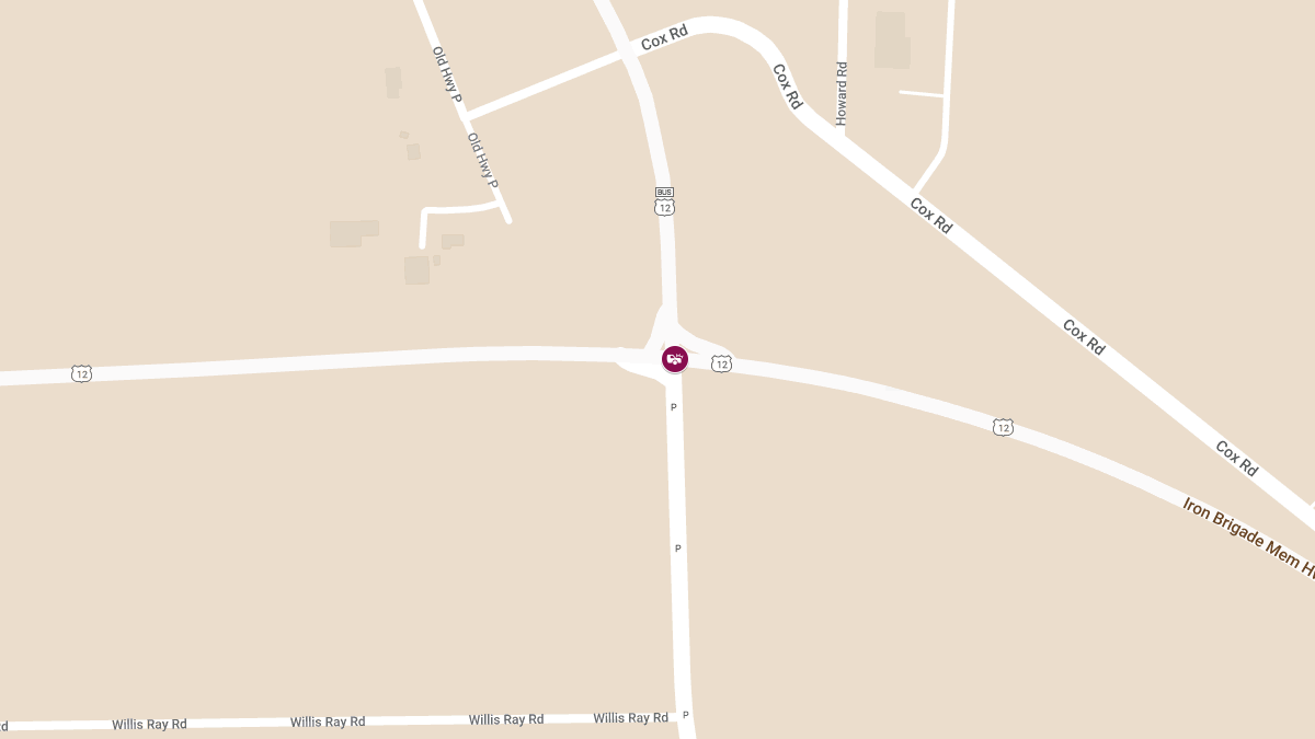 Two-Vehicle Accident with Injuries at Hwy 12 and Elkhorn Rd