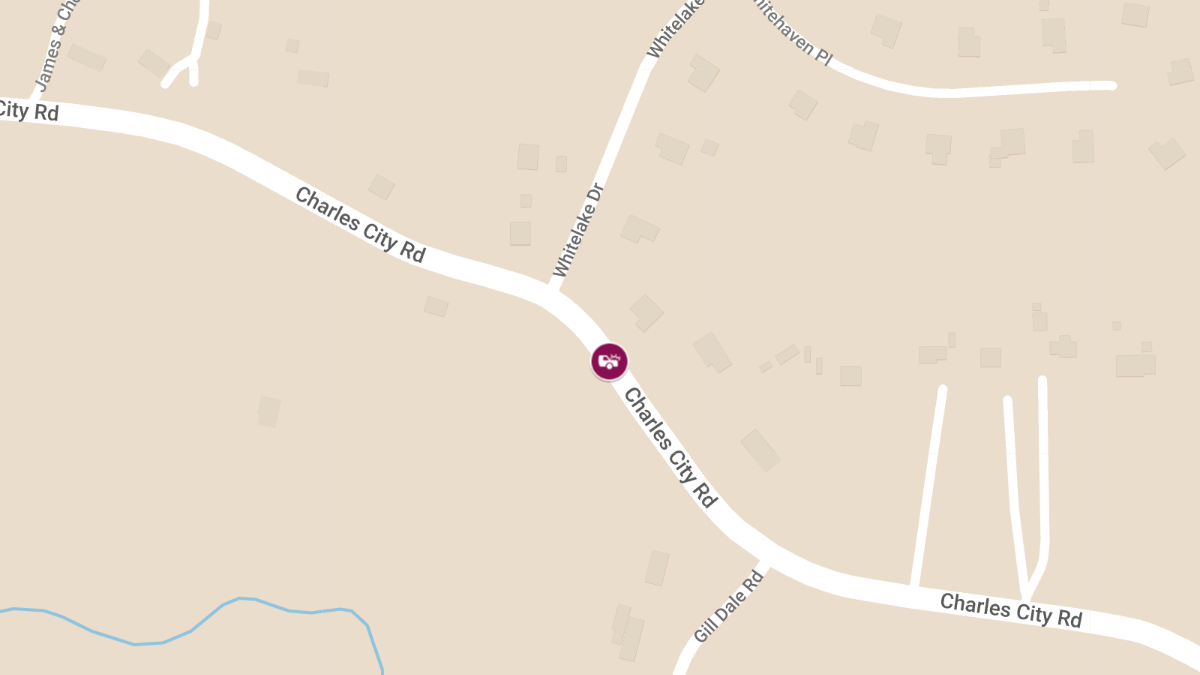 Two-Vehicle Accident with Injuries on Charles City Rd