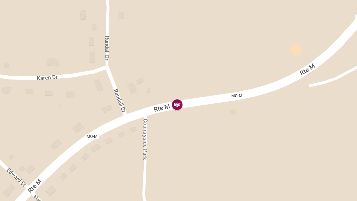 Two-Vehicle Accident with Injuries on Eastbound Route MM Near MO-21