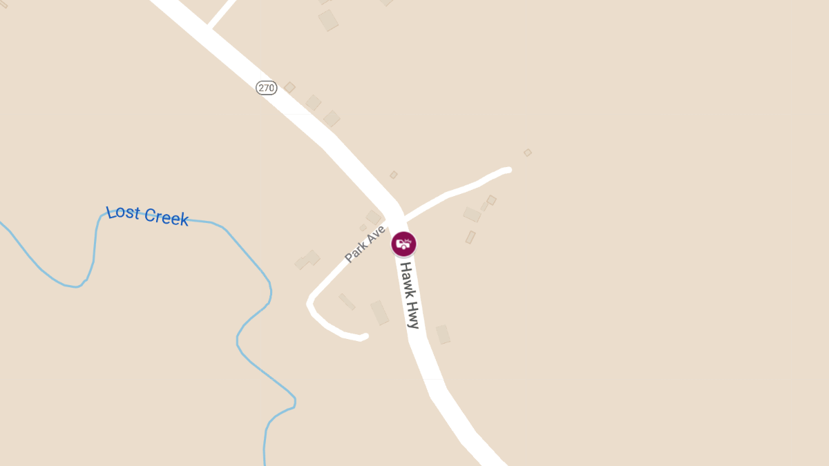 Two-Vehicle Accident with Injuries on Hawk Highway