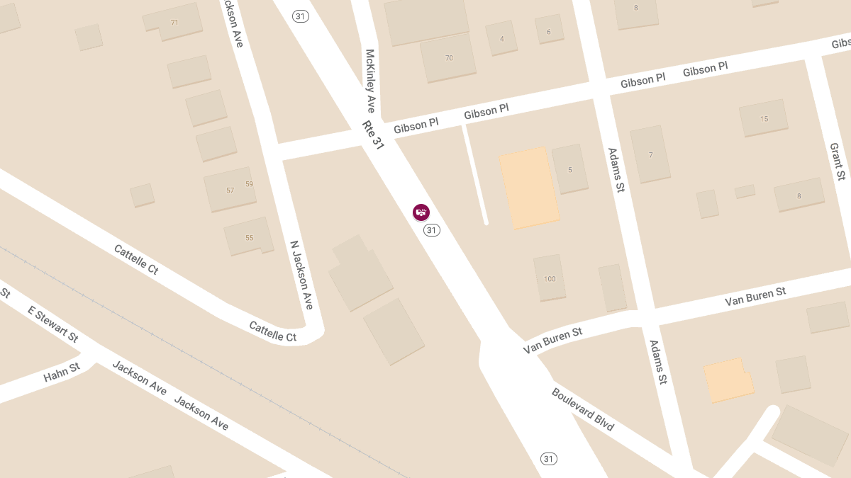 Two-Vehicle Accident with Injuries on Rt 31 in Front of Washington Discount Liquors