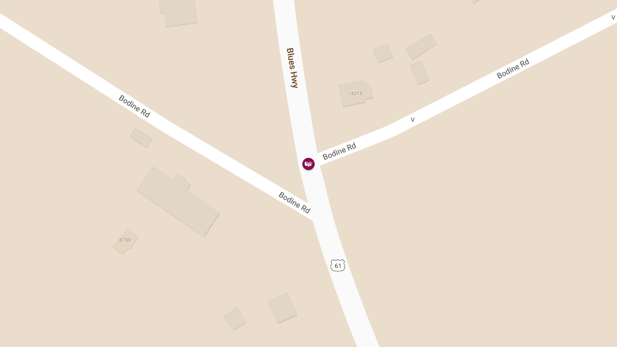 Two-Vehicle Accident with Serious Injuries on US-61 at Rte V