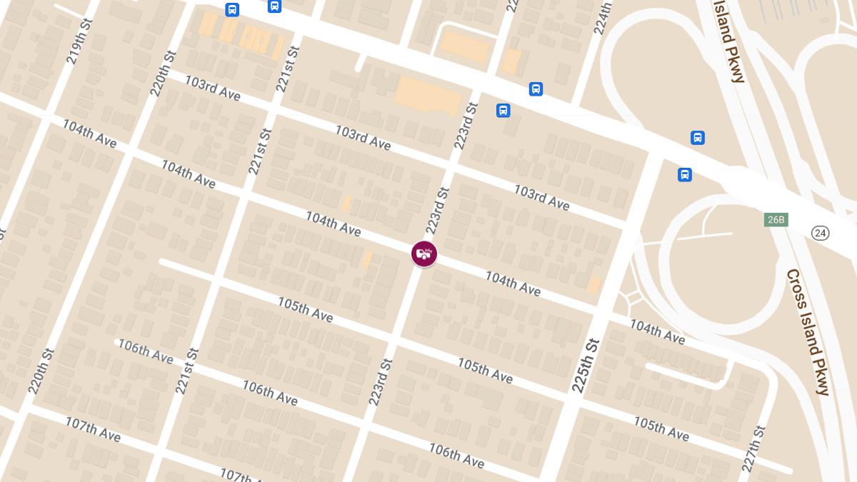 Two-Vehicle Collision at 104th Ave & 223rd St