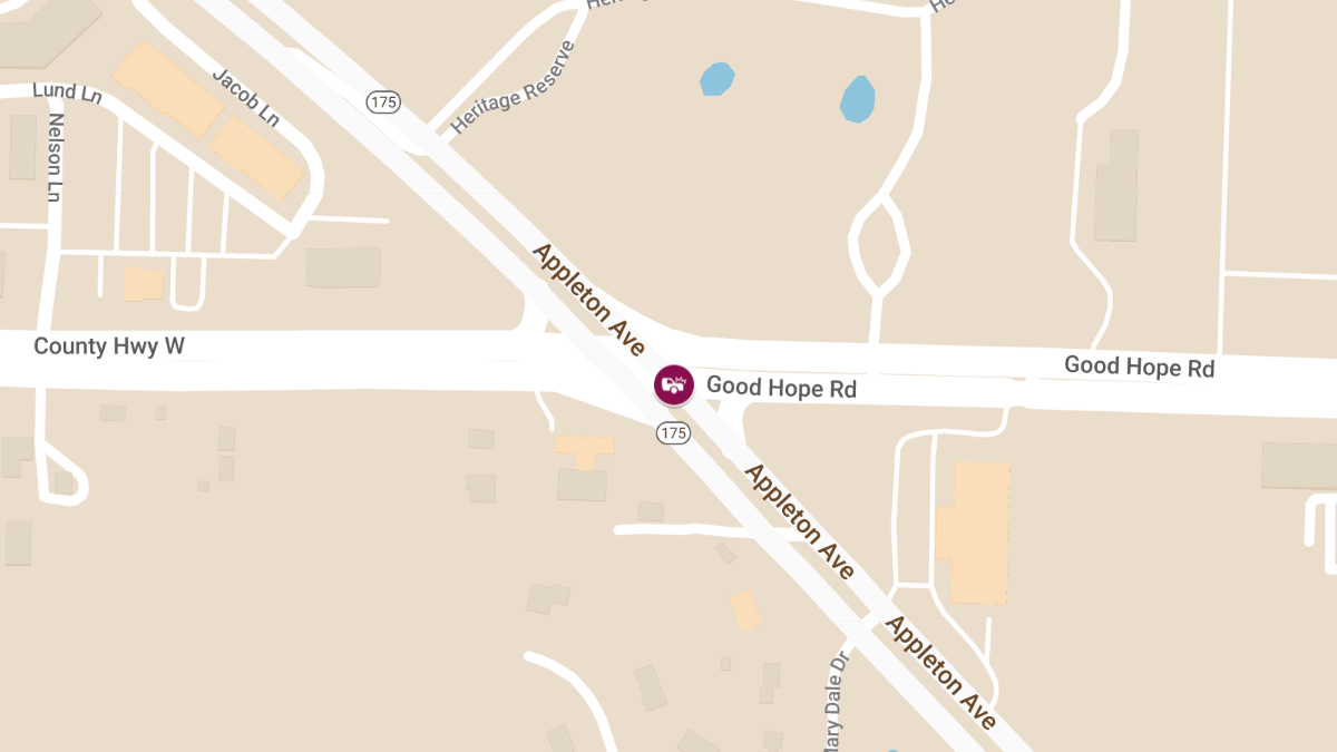 Two-Vehicle Collision at Appleton Ave & Good Hope Rd