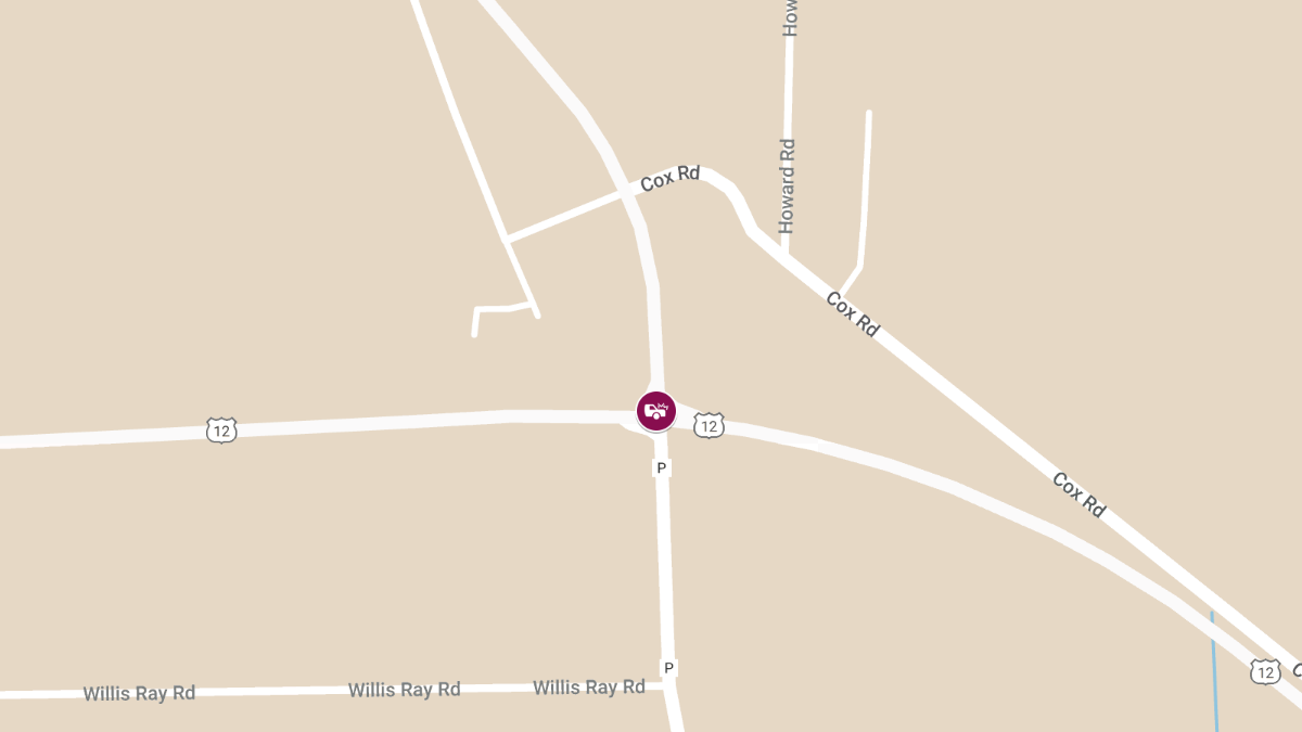 Two-Vehicle Collision at Hwy 12 & Elkhorn Rd