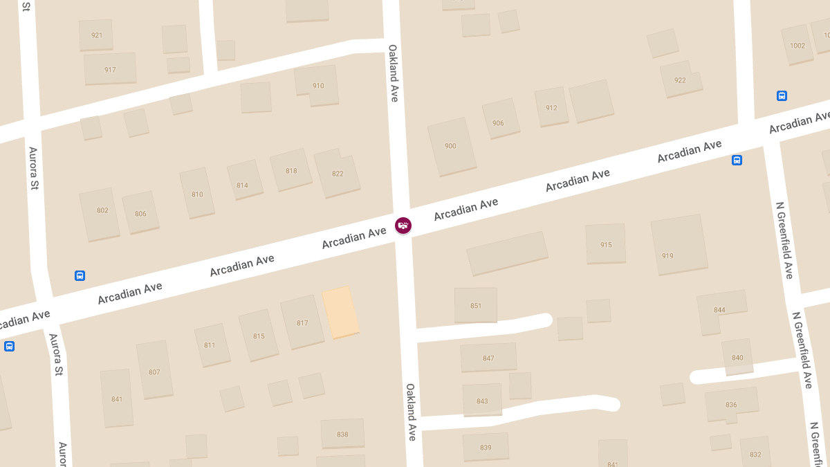 Two-Vehicle Collision on Arcadian Ave & Oakland Ave Causes Injuries