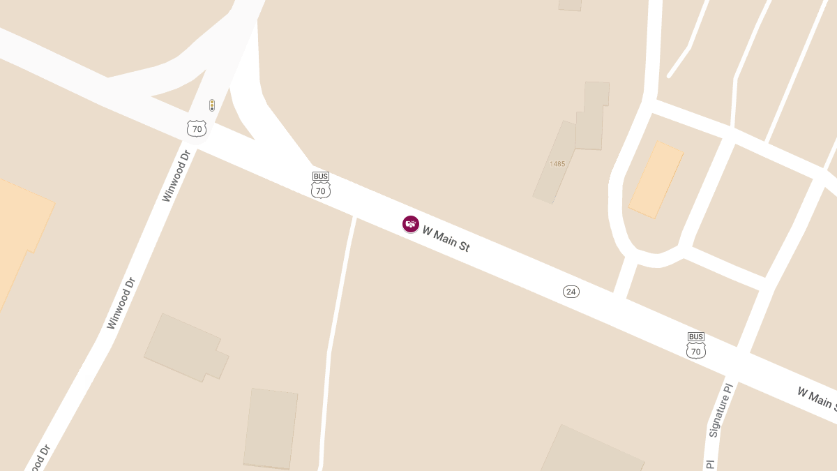 Two-Vehicle Collision on Main St Near Winwood Dr Causes Injuries