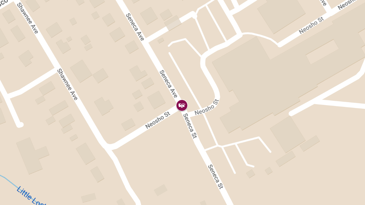 Two-Vehicle Crash Reported Between Neosho and Seneca