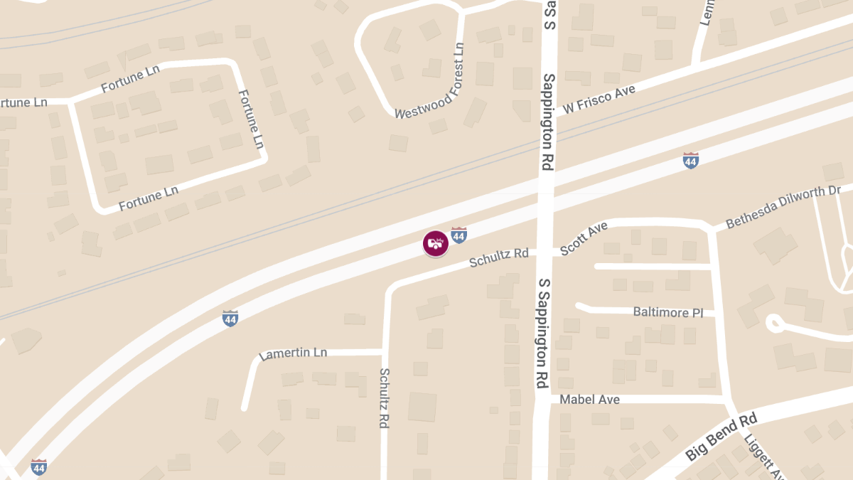 Two-Vehicle Crash With Injuries on WB I-44 Near 253 MM