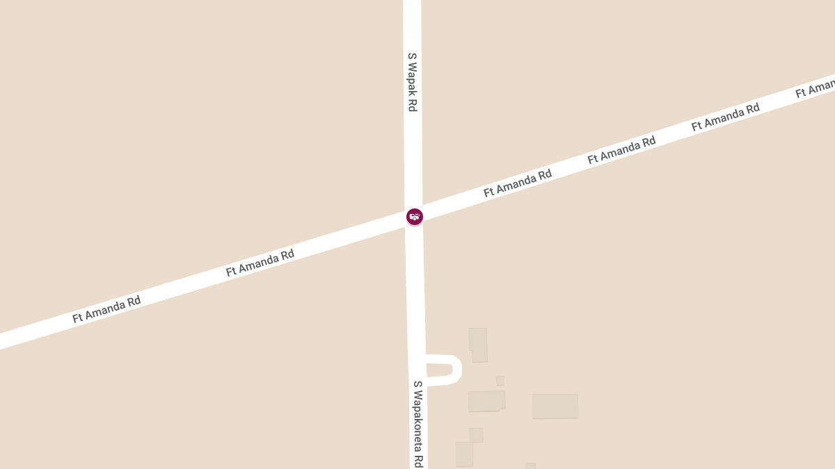 Two-Vehicle Crash at Fort Amanda Rd & Wapak Rd Leads to Injuries