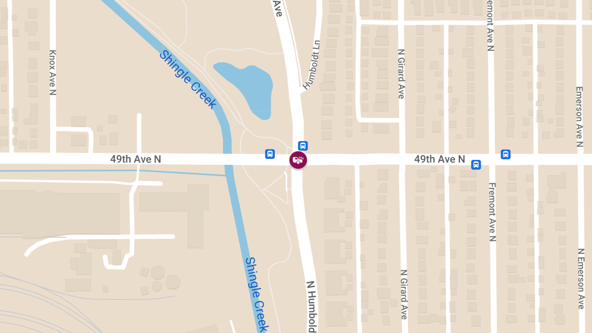 Two-Vehicle Crash at Humboldt Ave N & 49th Ave N Results in Injuries