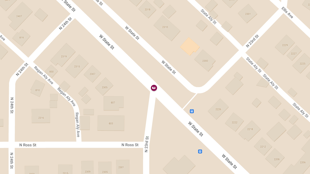 Two-Vehicle Crash on Eastbound State St at 23rd St Injures One