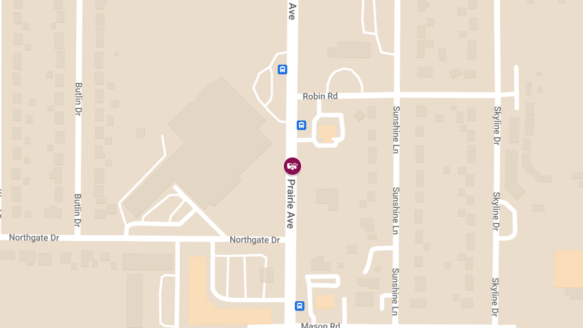 Two-Vehicle Crash on Prairie Ave Causes Injuries and Road Closure