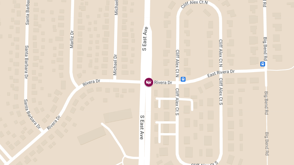 Two-Vehicle Crash with Injuries at Rivera Dr and S East Ave