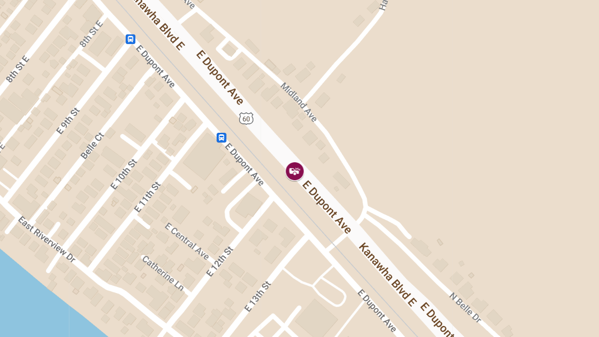 Two-Vehicle Crash with Injuries on E Dupont Ave (Rte 60) WB