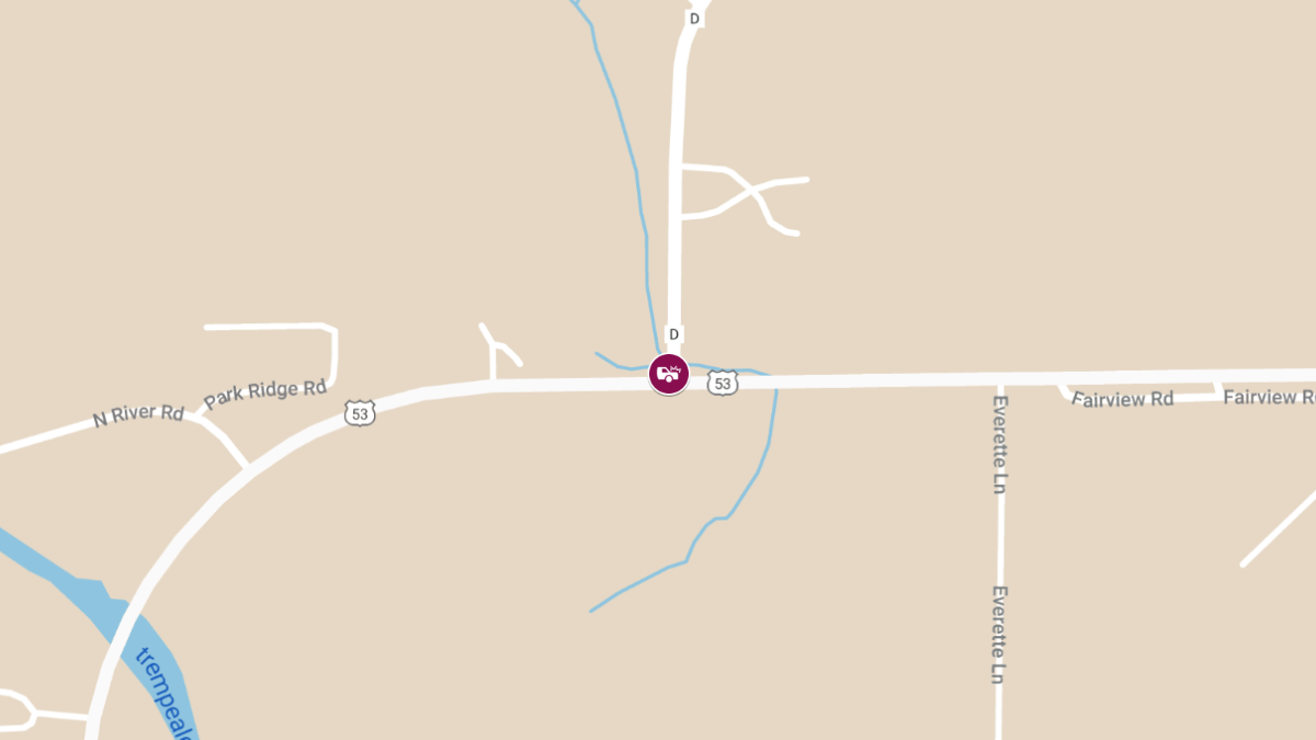 Two-Vehicle Injury Accident at County Rd D & County Rd B