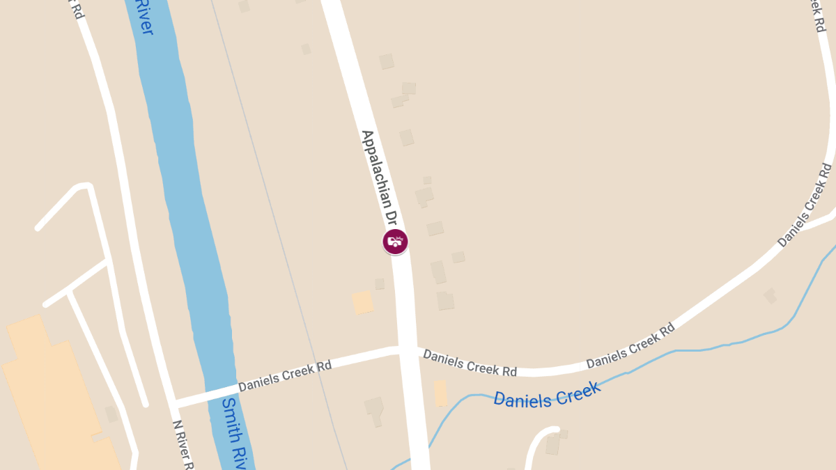 Two-Vehicle Injury Crash on Appalachian Dr