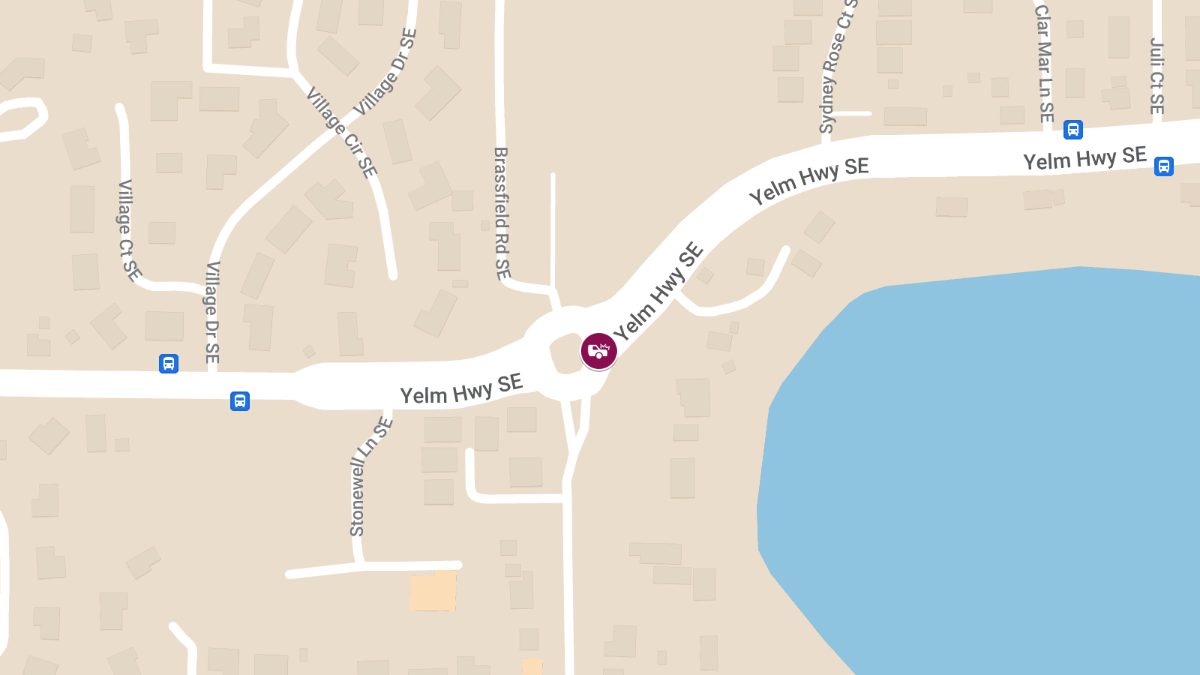 Two-Vehicle and Motorcycle Crash With Injuries on Yelm Hwy