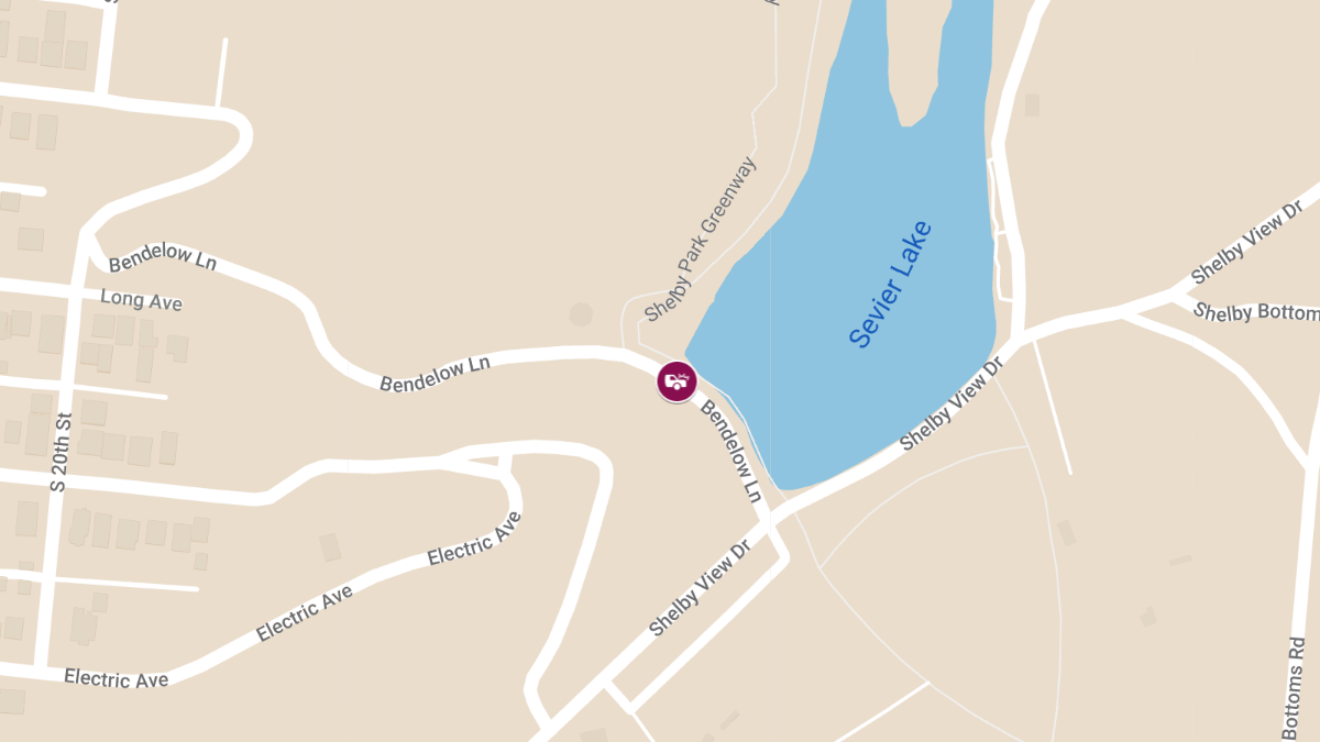 Vehicle Accident near Lake Sevier in Shelby Park Causes Injuries