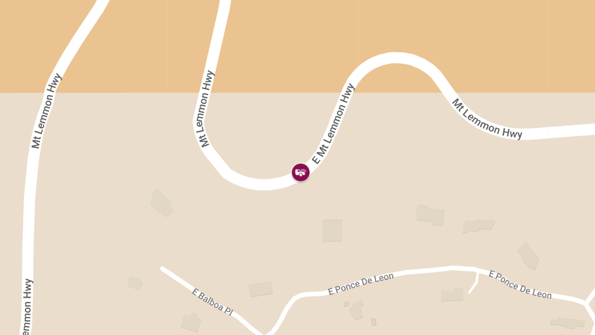 Vehicle Accident on Mt Lemmon Hwy Requires Airlift for Injured Victim