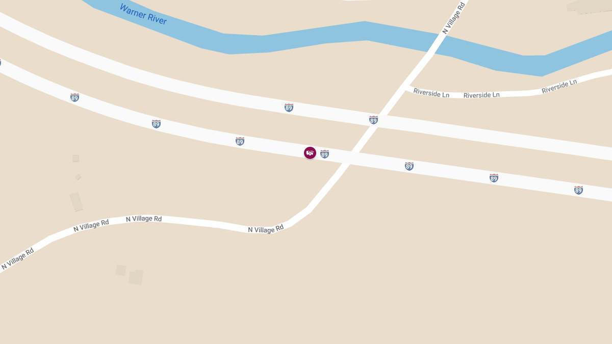 Vehicle Accident on Rte 89 NB near MM 18